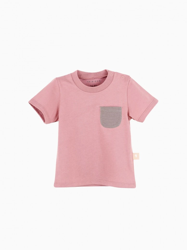 baby short sleeve T-shirt · cherry