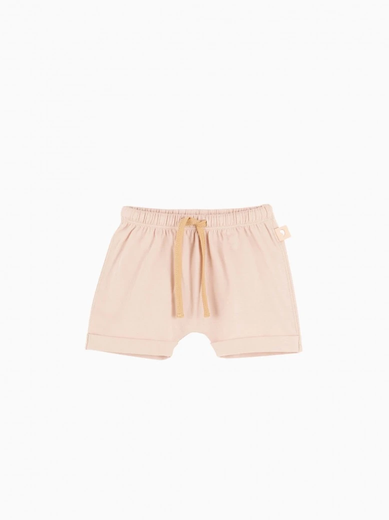 baby baggy shorts · misty rose