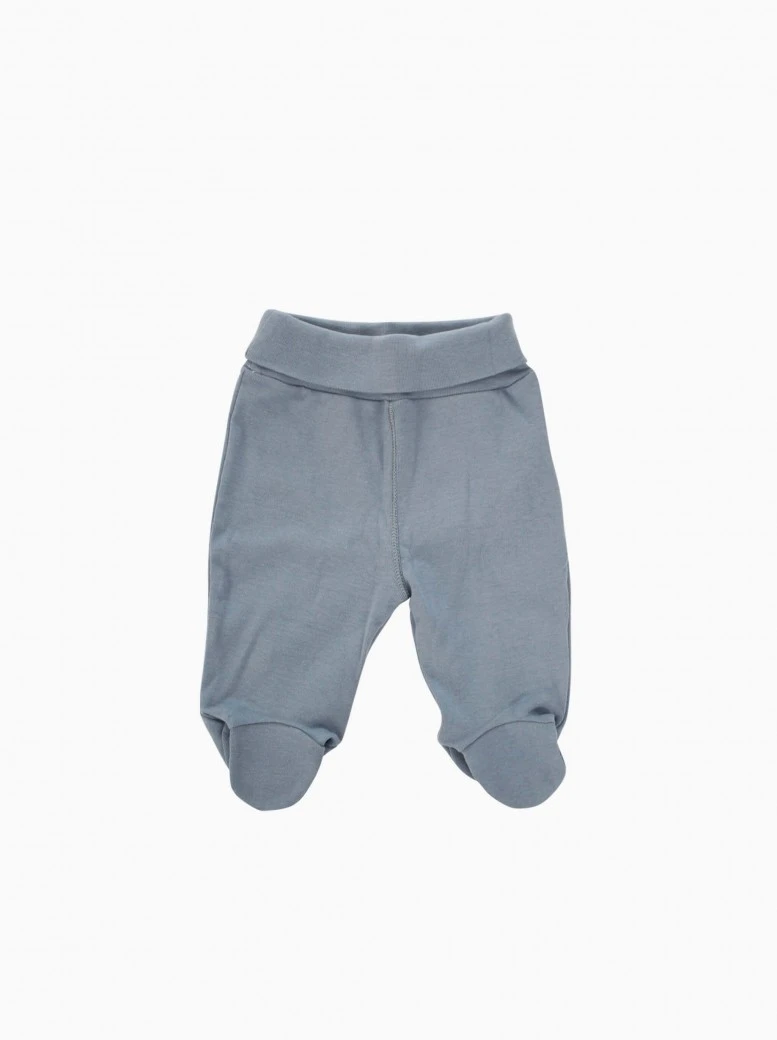 baby footed pants · denim
