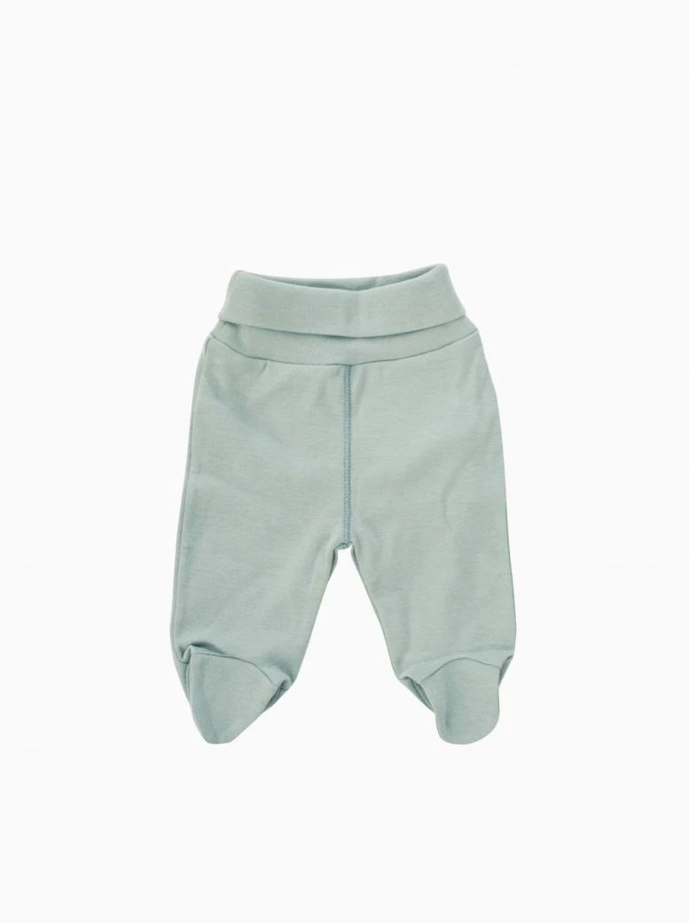 baby footed pants · green surf