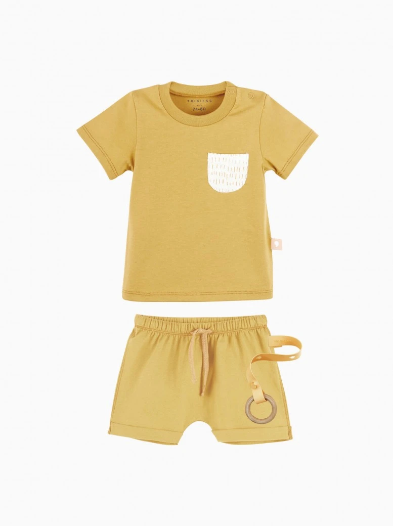 baby summer total look · mustard