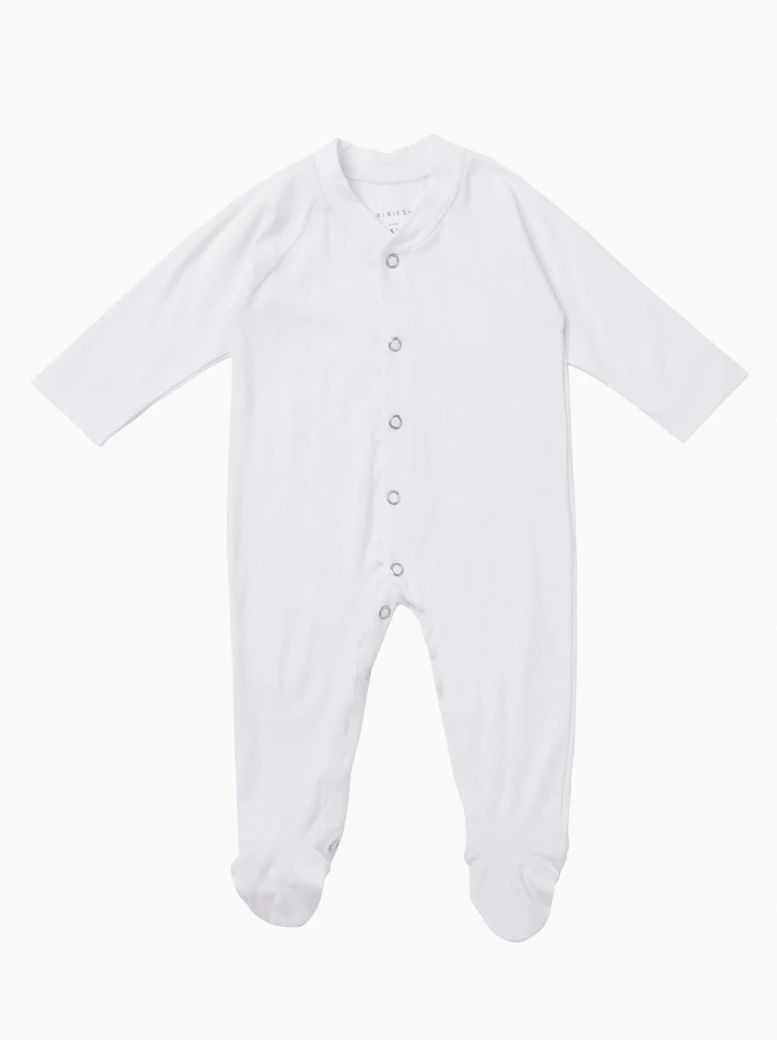  Tribiess coolbamboo newborn sleepsuit · off white 1 
